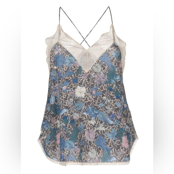 ZADIG & VOLTAIRE Christy Wild Garden Camisole NWT - Picture 4 of 9
